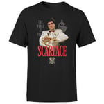 Scarface The World Is Yours Unisex T-Shirt - Black - 5XL - Noir