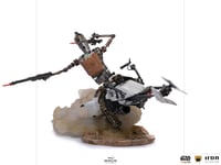 Iron Studios Deluxe BDS: Disney Star Wars The Mandalorian - IG-11 and The Child Art Scale Polystone Statue (1/10) (LUCSWR47021-10)