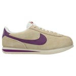 Nike Sneaker Cortez Vintage - Beige/lilla/hvit Dame, størrelse 35½