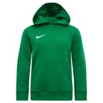 Nike Hettegenser Fleece Park - Grønn/Hvit Barn, størrelse M: 137-147 cm