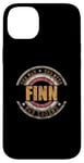 iPhone 14 Plus Mens Finn The Man The Myth The Legend First Name Finn Case