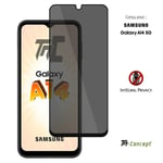 TM-Concept® Verre trempé teinté intégral pour Samsung Galaxy A14 Noir - Privacy