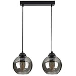 FKL DESIGN Home Deco Plafonnier à suspension - Lampe murale - Lampe de table - Boule - Noir - Gris - Blanc - Série N100 - Différentes variantes (BZ2)