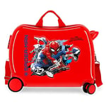 Marvel Spiderman Geo Valise Enfant Rouge 50x38x20 cms Rigide ABS Serrure à combinaison 34L 2,1Kgs 4 roues Bagage à main