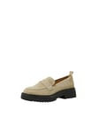 ESPRIT Femme Modischer Chunky Damen Mocassins Penny, 285/Sand, 40 EU