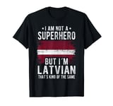 Latvian Latvia Flag Origin I´m Latvian T-Shirt