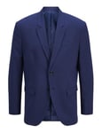 JACK & JONES Jprbushwick Harry Blazer Reg Fit Noos Veste de Costume, Bleu médiéval/Coupe : Coupe Droite, 50 Homme