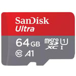 SanDisk Ultra Minneskort Micro SDXC 64G utan Adapter