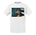 T-Shirt Enfant Michael Jackson Veste Dore Live Chanteur Pop Star Celebrite