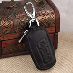 JHSOP Leather Car Remote Key Fob Shell Cover Case, For Hyundai Santa Fe Grand ix45 Centennial Genes Protector car styling