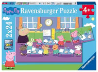 Dėlionė Ravensburger Peppa Pig (Kiaulytė Pepa) 2x24 d.