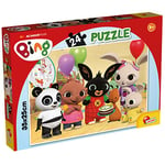 Lisciani - BING - Puzzle Joyeux Anniversaire - 24 Pièces - Pour Enfants dès 3 Ans - Puzzle 35x25 cm - Développe la Réflexion et la Dextérité - Fabriqué en Italie