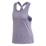 adidas Club TIE Tank Débardeur Femme, Tech Purple/Matte Silver, FR : L (Taille Fabricant : L)