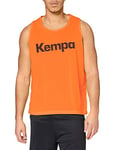 Kempa Chemise de Marquage-200315001 Reversible Training Bib Homme, Orange/Vert, M/L