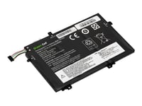 Green Cell - Batteri För Bärbar Dator (Likvärdigt Med: Lenovo L17c3p52, Lenovo L17l3p52, Lenovo L17m3p53, Lenovo L17m3p54) - Litiumpolymer - 3-Cells - 4100 Mah