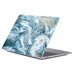 Enkay Marble Case (Macbook Pro 16 (2021-2023)) - Blå /guld