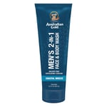 Australian Gold Men's 2-In-1 Face & Body Wash 250 ml