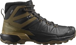 Salomon Men's X Ultra Snowpilot Waterproof Black/Military Olive/Gothic Olive, Black / Military Olive / Gothic Olive, 44