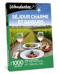 Séjour Charme Et Saveurs - Coffret Cadeau - Wonderbox - Idée Cadeau Séjours