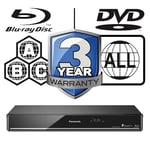 Panasonic HDD Recorder Blu-ray Player 500GB DMR-PWT550 All Zone Free MultiRegion