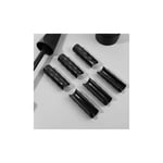 50 pcs Jardin Bâtiments Tube Clip, Clips en Plastique pour Serre Film Clip Tube Serrage Connecteur Kit, pour Serre Bannière Cadre Abris Noir 20mm