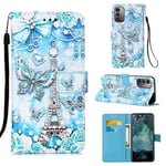 Nokia G21 Designer PU Case EiffelTower