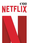 Netflix Gift Card 100 EUR Key EUROPE