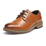 Bruno Marc Chaussures Oxfords pour Garçon Oxfords et Derbies Chaussure Costume Enfant pour École Marron SBOX211K Taille 32