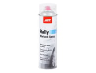 APP Rally Color Spray - Vernis Transparent | Bombe peinture incolore brillant | Vernis peinture pour toutes les Surfaces avec Haute Couverture | Incolore | 500 ml