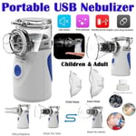 Nébuliseur ultrasonique Portable Mini Atomiseur Domestique pour Asthme et MPOC H040F