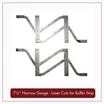 Laser Cuts for 7¼" Narrow Gauge Buffer Stop - PNR-BSK3 - PNP Railways 