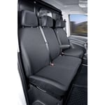 Housse de siège Transporter en tissu pour Mercedes Vito/Viano, siège simple