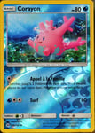 Carte Pokémon 36/149 Corayon 80 Pv - Reverse Sm1 - Soleil Et Lune Neuf Fr