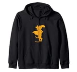 DreamWorks Puss In Boots: The Last Wish Silhouette Poster Zip Hoodie