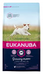 Eukanuba Growing Puppy Small Breed pienikokoisille koirille kanalla, 2 kg