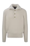 C Emaximo Sweater Beige White Men