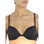 Calvin Klein BH Perfectly Fit Flex Push-Up Bra Svart A 80 Dam