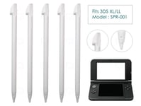 5 x White Stylus for Nintendo 3DS XL/LL Plastic Stylus Replacement Parts Pen