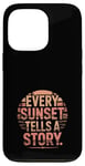 Coque pour iPhone 13 Pro Sunset Chasers Golden Hour Photographie Scénique Coucher de Soleil Vues