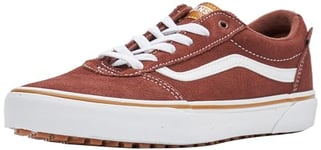 Vans Ward VansGuard Sneaker, Suede Root Beer, 1 UK Child