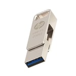 HP 256GB x206c Clé USB en métal OTG 3.2 Type-C/Type-A