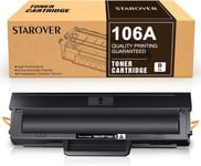 106A W1106A Compatible pour HP 106A Toner pour HP Laser 107a 107w 107r HP 135a MFP 135w MFP 135wg MFP 137fnw MFP 137fwg (1 Noir, avec Puce)