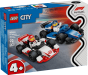 F1 Williams Racing og Haas F1 racerbiler - Lego fra Outland