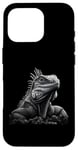 iPhone 16 Pro Cuban Rock Iguana Shirt Gothic Reptile Keeper Pet Owner Art Case