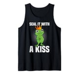 Carnival Costume SEAL IT WITH A KISS Frog Tank Top