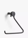 John Lewis Matt Black Toilet Roll Holder