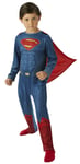 FANCY DRESS COSTUME ~ BATMAN VS SUPERMAN DAWN OF JUSTICE SUPERMAN 9-10 YEARS