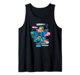 Minecraft Alex And Steve Under Water World Tank Top