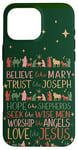 iPhone 16 Pro Max Believe Like Mary Trust Christmas Nativity Jesus Christian Case