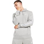 Nike Aries Club Tape Mens Pullover Hoodie In Grey material_cotton - Size Large